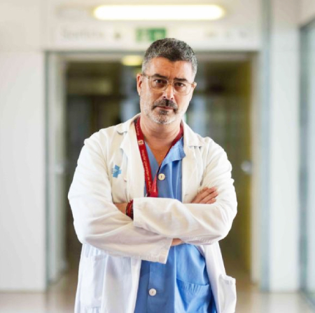 Dr. Francesc Esteve (Jefe de la Sección de Medicina Intensiva en Hospital Universitario de Bellvitge)
