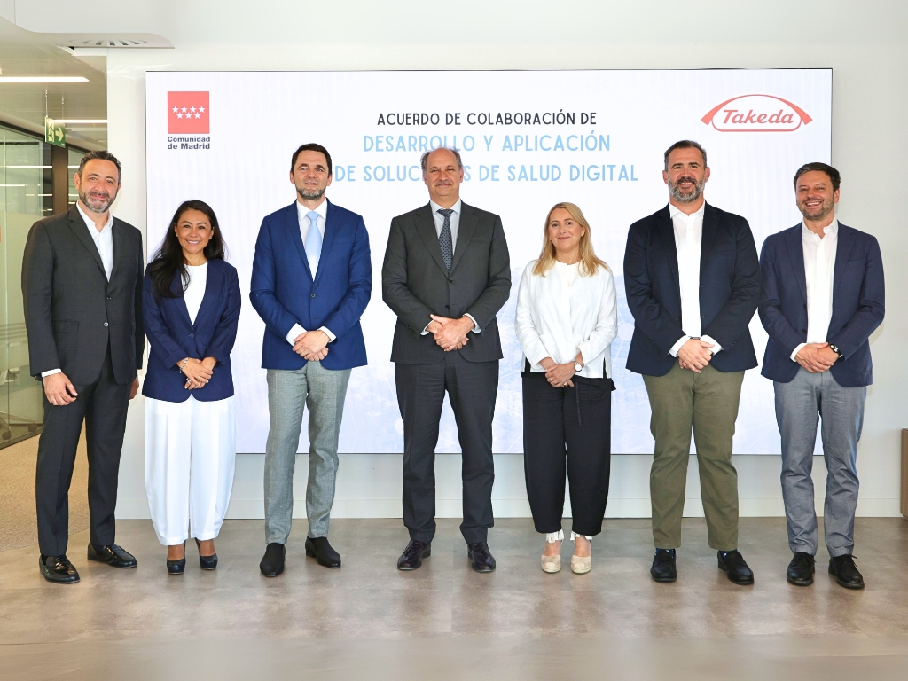 Firma acuerdo entre la Comunidad de Madrid y Takeda España