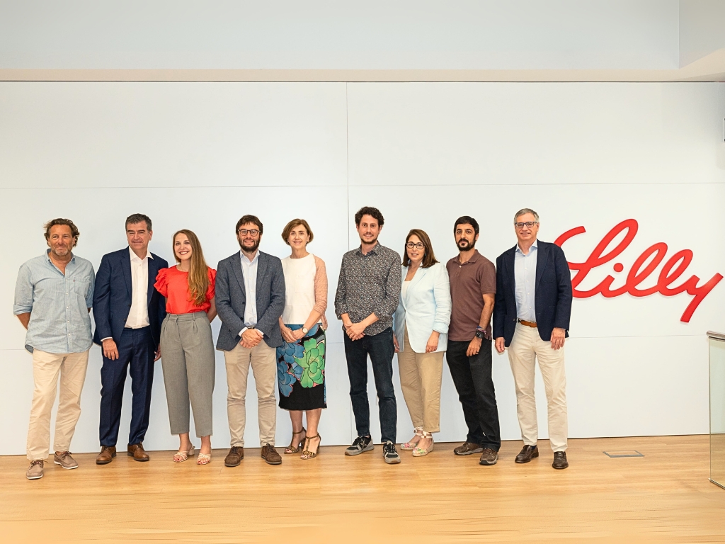 Grupo de personas de Emprende inHealth de Lilly y Unlimited