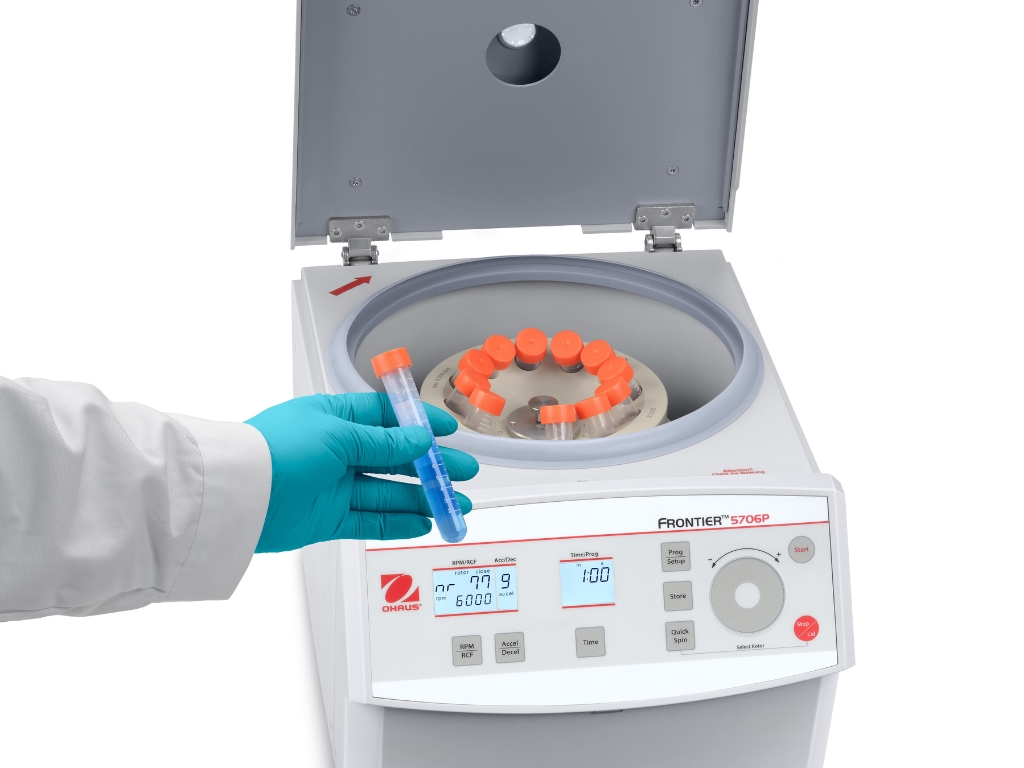 La nueva centrífuga para laboratorio clínico de Ohaus Corporation