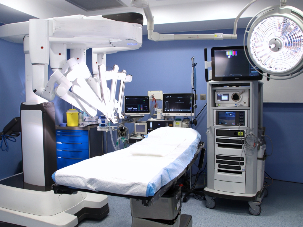 Robot Da Vinci en La Milagrosa en Madrid