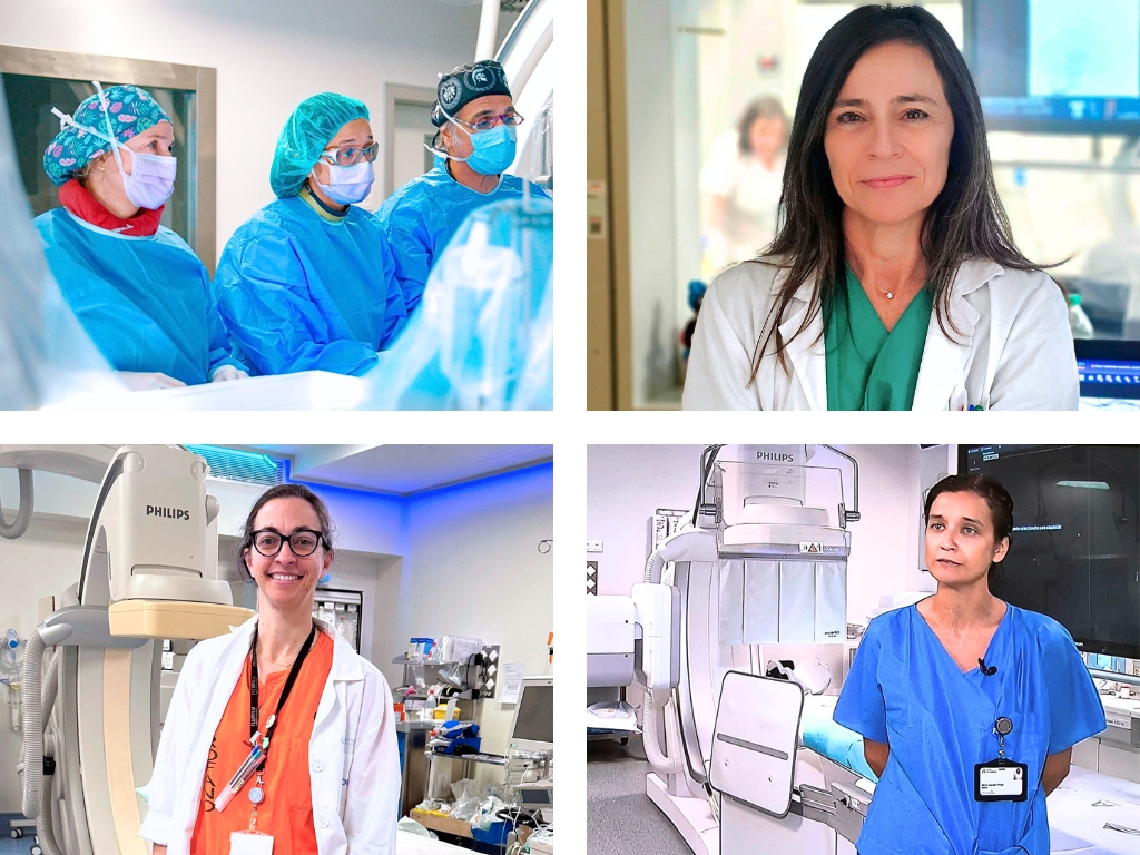 De izq. a dcha.: Marta Aguilar Pérez, Sonia Mosteiro e Isabel Bermúdez