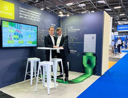 Envac presenta en SantExpo París su sistema de recogida neumática de residuos infecciosos para el sector sanitario